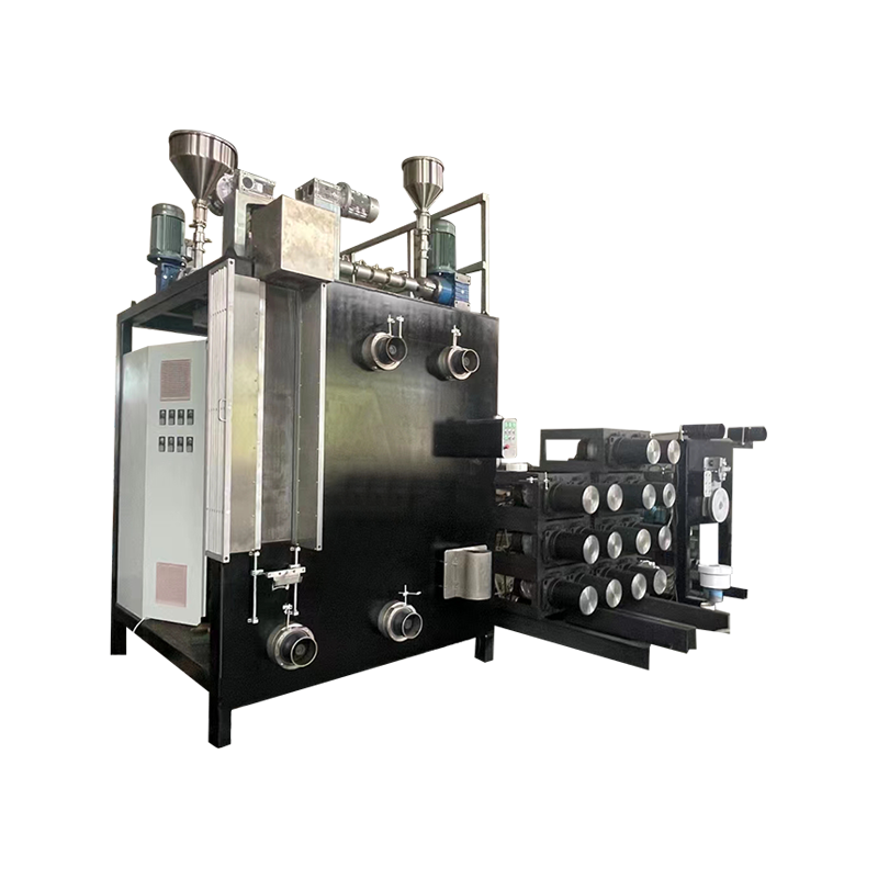 描いて紡ぐBCFパイロット精紡機