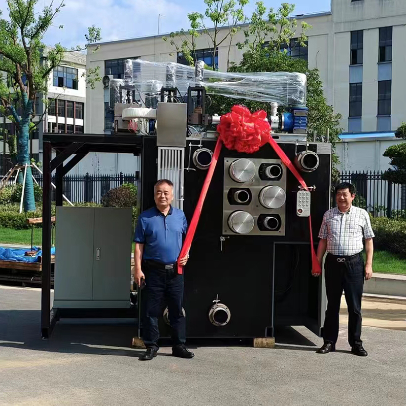 三成分パイロット溶融紡糸機